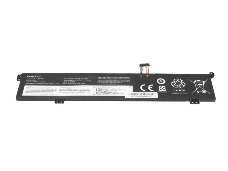 Movano Bateria L19L3PF3 do Lenovo Gaming 3-15ARH05 Creator 5-15IMH05 ThinkBook 15p - 4100 mAh (46 Wh)