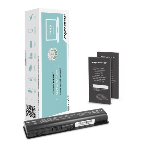 Movano Bateria EV06 do HP G50 G70 Pavilion DV4 DV5 DV6 - 4400 mAh (48 Wh)
