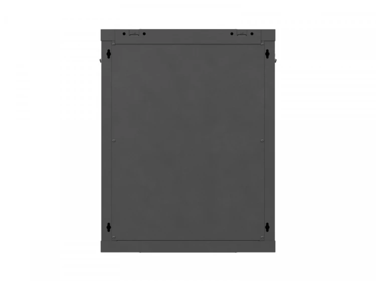 Lanberg Szafa instalacyjna rack wisząca 19 cali 15U 600x450 czarna drzwi perforowane (flat pack)