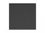 Lanberg Szafa instalacyjna rack wisząca 19 cali 18U 600x600 czarna drzwi perforowane (flat pack)
