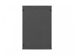 Lanberg Szafa instalacyjna rack wisząca 19 cali 18U 600x600 czarna drzwi perforowane (flat pack)