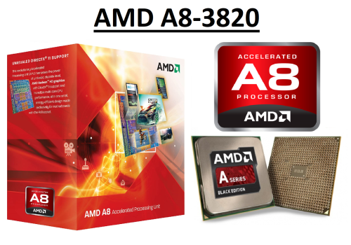 Procesor AMD APU A8-3820 2.5GHz FM1 BOX [sl]