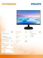 Monitor Philips 27 273V7QDSB  IPS DVI HDMI Czarny [sl]